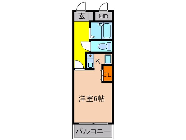 ツインオ－ク箕面Ⅱの物件間取画像